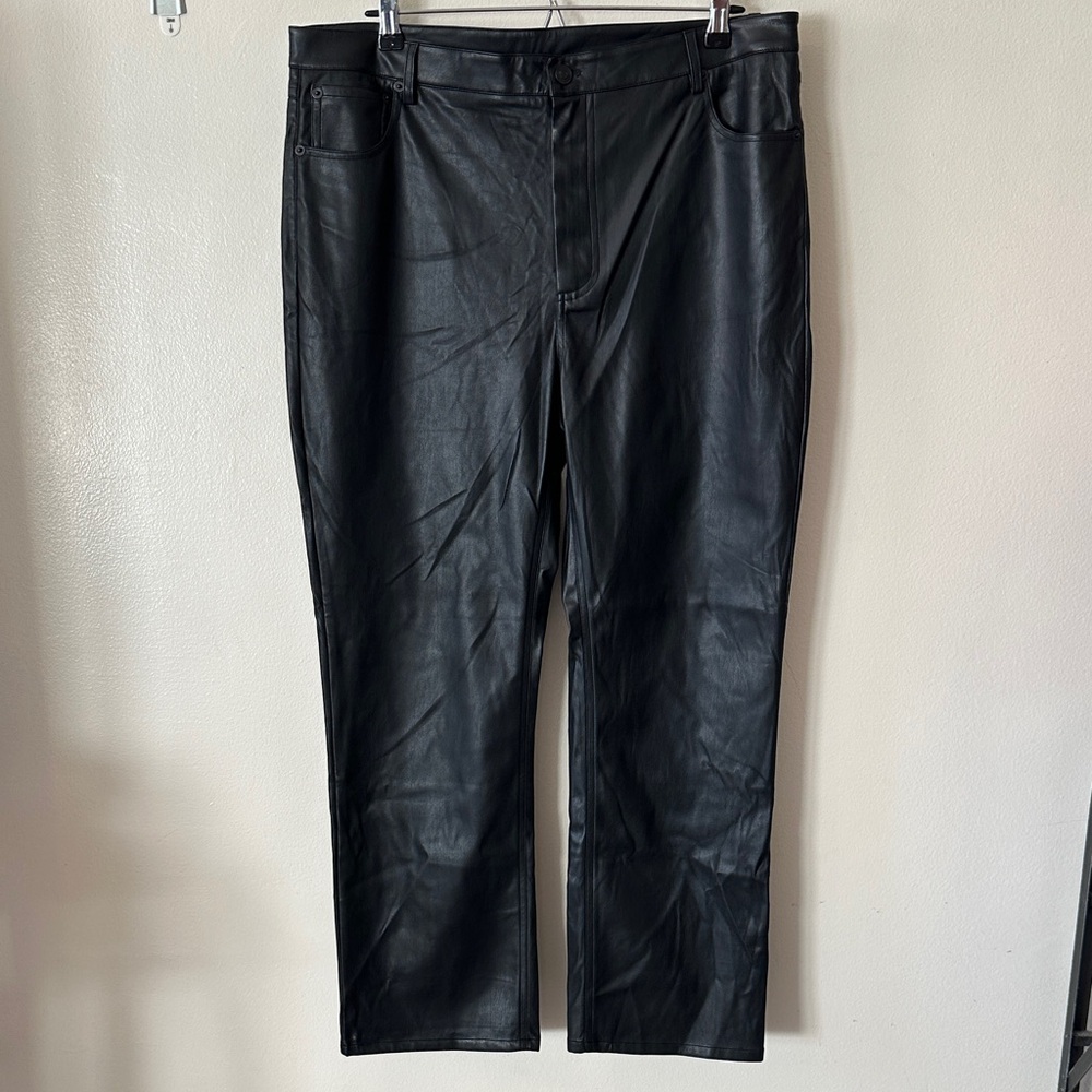 Modern Citizen Faux Leather Pants - XL - Picture 3 of 12